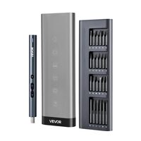 Surubelnita cu acumulator pentru mecanica fina, 24 biti magnetici, 260 rpm, Cuplu electric 0.25-0.5 Nm, 3.7 V, 350 mAh, Alimentare USB, Led 