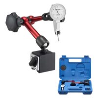 Indicator de testare cu cadran, Baza magnetica, Precizie 0.01 mm, Interval de masurare 0-0.76 mm