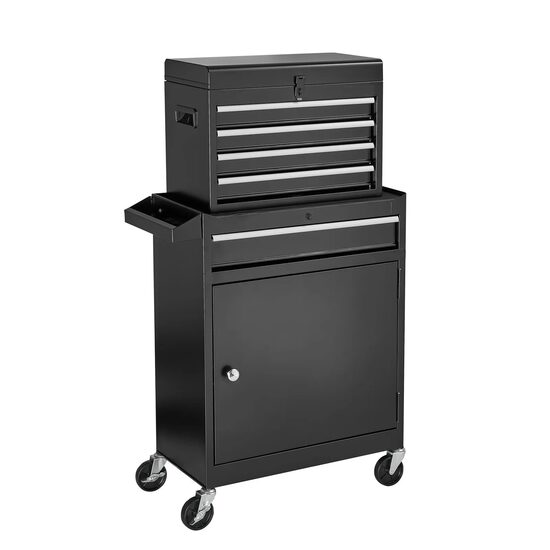 Dulap pentru scule cu 5 sertare, Heavy-Duty, Otel, dimensiune 601 x 280 x 723 mm