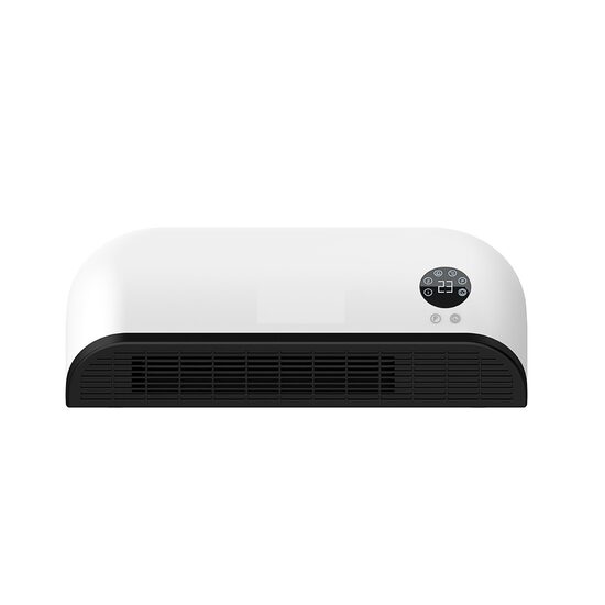 Aeroterma de perete, 1000W / 2000W, interval de temperatura intre 10°C si 49°C, Telecomanda, Temporizator 0-12h