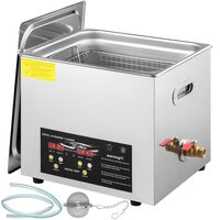 Aparat de curatat cu ultrasunete, Capacitate 10 l, 400W, frecventa ultra-inalta 40 kHz, Inox, 0-80℃