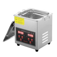 Aparat de curatat cu ultrasunete, Capacitate 2 l, 60W, frecventa ultra-inalta 40 kHz, Inox, 0-80℃, Panou digital