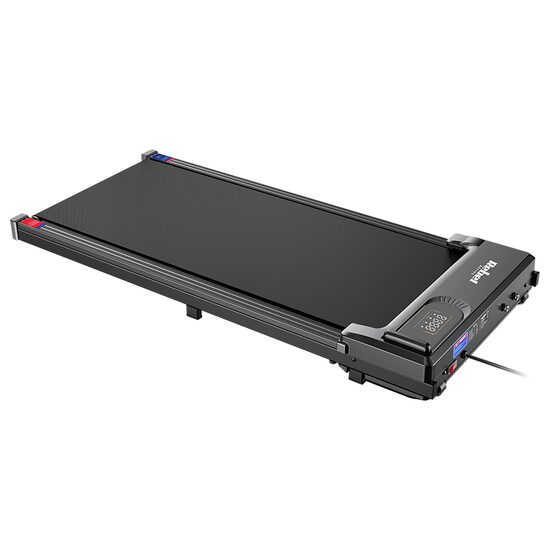 Banda de alergare electrica 1 – 6 km/h, 1.5 CP, max 100 kg, Afisaj led, timp, viteza, distanta, calorii, Telecomanda, Roti