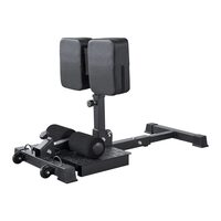 Aparat pentru fesieri, picioare si abdomen, Reglabil, max 120 kg, Otel, Pliabil