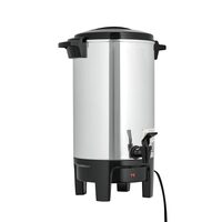 Cafetiera profesionala 4.5 l, Capacitate 30 cesti, 1190 W, Duza dubla anti-picurare, Filtru detasabil