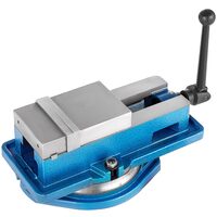 Menghina de frezat de precizie, baza pivotanta, blocare Accu, Deschidere max 100 mm