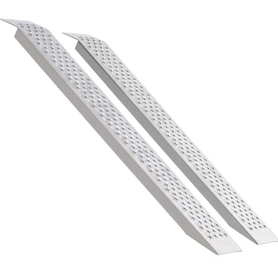 Set 2 Rampe mobile, 1200x215 mm, Aluminiu, Capacitate max incarcare 400 kg