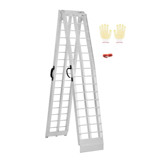 Rampa pliabila, Aluminiu, Capacitate incarcare 273 kg, Dimenzine deschisa 3050 x 295 x 47 mm