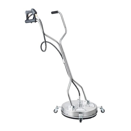 Curatitor pavaje cu perie pentru masina de spalat cu presiune, 105-275 Bar, 16 l/min, Diametru 46 cm, Inox, Temperatură maxima 100 ℃