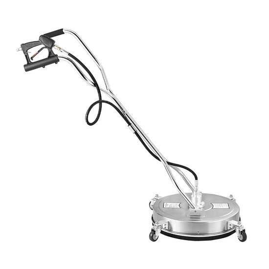 Curatitor pavaje pentru masina de spalat cu presiune, 105-275 Bar, 23 l/min, Diametru 508 mm, Inox, Temperatură maxima 100 ℃, 4 x roti