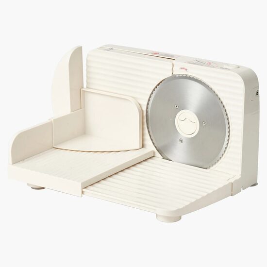 Feliator electric pentru carne, legume, fructe, pliabil, 0 – 15 mm, 180 W, viteza reglabila 60-90 rpm