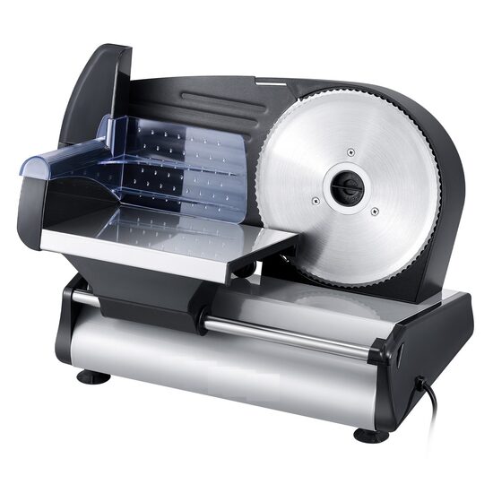 Feliator electric pentru alimente, 0 – 15 mm, 180 W, viteza 95 rpm, Lama inox 190 mm