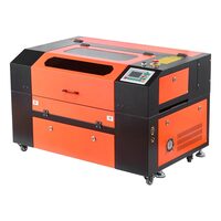 Masina de gravat si taiat cu laser 50 W, Zona lucru 50x30 cm, Viteza maxima 600 mm/s, Asistenta aer 4 directii