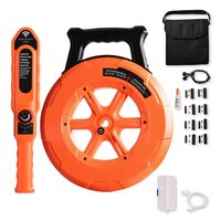 Detector blocaje pentru tevi, Lungime 30 m, IP67, Litiu-Ion, USB