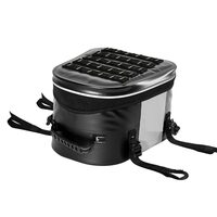 Geanta spate motocicleta, Capacitate 28 l, Dimensiuni 360 x 300 x 230 mm, negru, Impermeabila