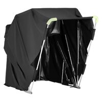 Cort pentru motociclete 279x109.5x160 cm, Cadru Otel, Pliabil, UV, Impermeabil, Incuietoare