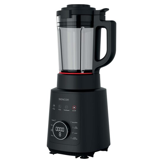 Blender multifunctional de masa 1200 W, recipient sticla, Capacitate 1.2 l, auto-curatare, 7 x programe, Negru