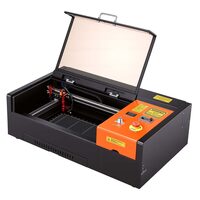 Masina de gravat si taiat cu laser 45 W, Zona lucru 30x20 cm, Viteza maxima 300 mm/s, LightBurn CorelDRAW RDWorks