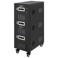 Stabilizator de tensiune automat 100 kVA, Tensiune intrare 252 – 520 V AC, Trifazat, Control stabilizare servomotor