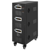 Stabilizator de tensiune automat 50 kVA, Tensiune intrare 252 – 520 V AC, Trifazat, Control stabilizare servomotor