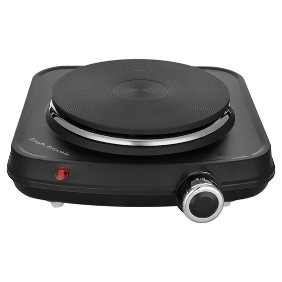 Plita electrica cu 1 x Arzator, Negru, Diametru 180 mm, 1500 W