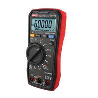 Multimetru digital, Curent AC/DC 10A, AC/DC 600V, Bluetooth, rezistenta, capacitate