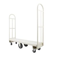 Carucior cu platforma, industrial, 6 x Roti, Capacitate max 900 kg, Dimensiune 1525 x 410 x 1510 mm, Otel, Manere detasabile