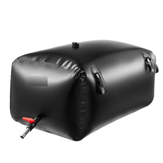 Rezervor de stocare apa, Portabil, Capacitate 240 l, PVC, Robinet, 1010 × 600 × 450 mm