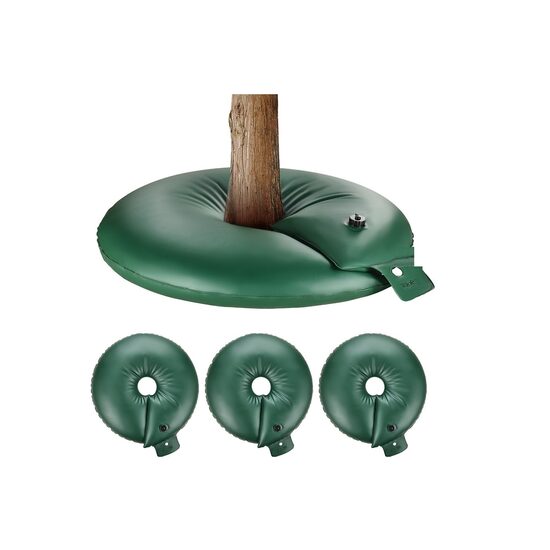 Set 4 x inel de irigare tulpina pomi, eliberare lentă 6-9 ore, Capacitate 75 l, PVC