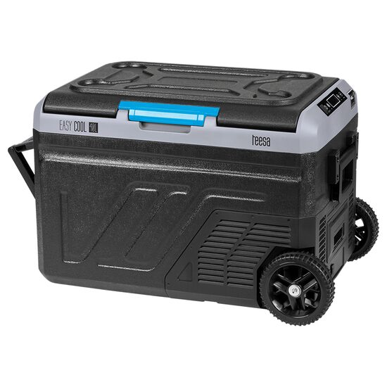 Lada frigorifica profesionala cu compresor, Troller, 40 l, Panou tactil, Porturi USB-A, USB-C, Alimentare DC 12/24 V si adaptor 220 V