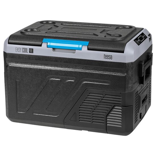 Lada frigorifica profesionala cu compresor, 40 l, Panou tactil, Porturi USB-A, USB-C, Alimentare DC 12/24 V si adaptor 220 V