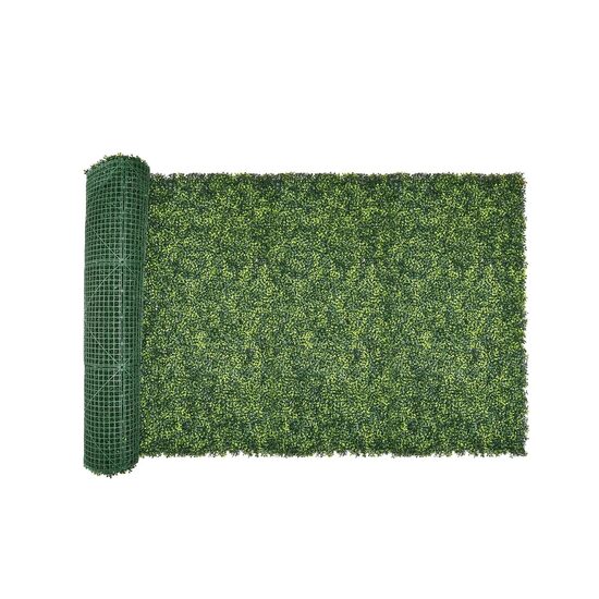 Gard artificial confidentialitate buxus, 3000 x 1000 x 45 mm, Verde