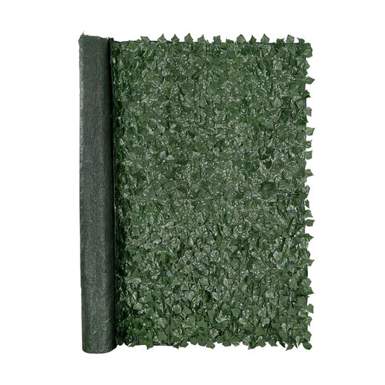 Gard artificial confidentialitate iedera, 1830 x 2440 mm, Verde