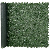 Gard artificial confidentialitate iedera, 1.5 x 2.5 m, Verde, Densitate mare, rezistent UV