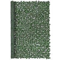 Gard artificial confidentialitate iedera, 1.8 x 2.5 m, Verde, rezistent UV