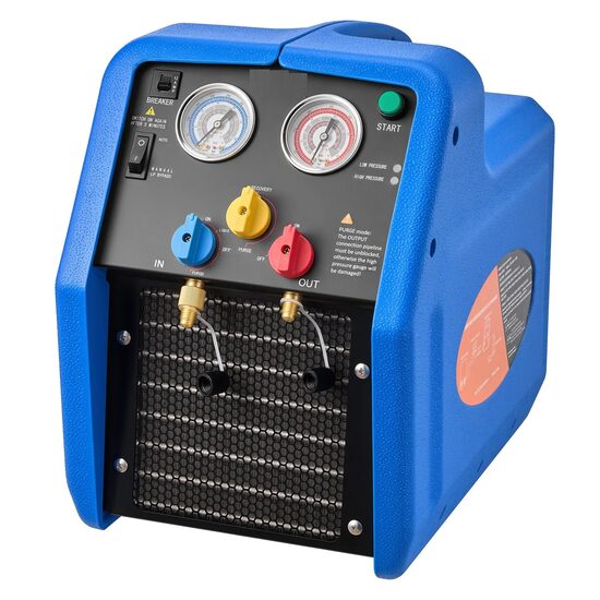 Aparat de recuperare a agentului frigorific A1 (R12, R401A, R404A, R134a, R22, R407C, R407A, R407B, R410A, R507) și A2L (R32, R1234yf), 1 CP, 1450 rpm