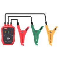 Multimetru pentru detectarea secvenței fazelor, notificare LED și buzzer