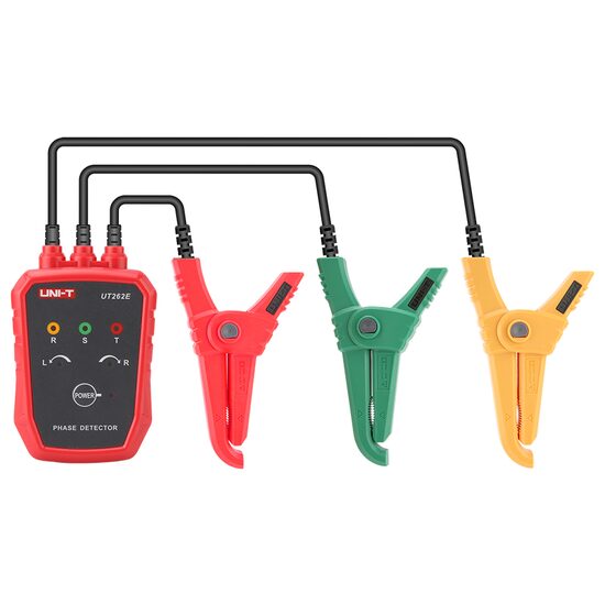 Multimetru pentru detectarea secvenței fazelor, notificare LED și buzzer