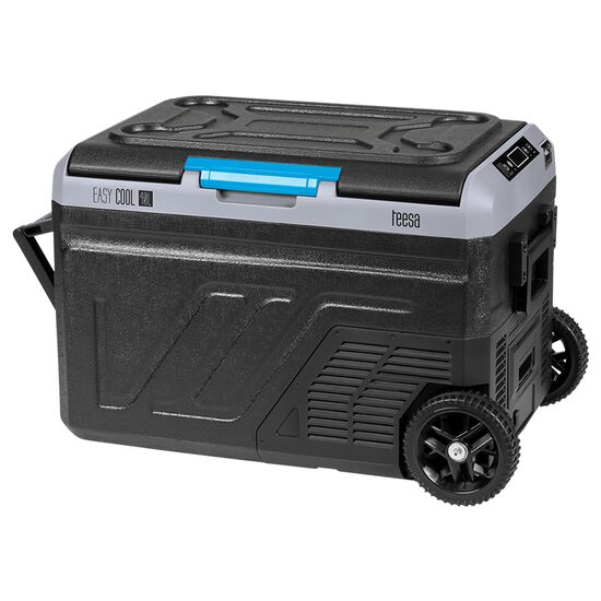 Lada frigorifica profesionala cu compresor, Troller, 40 l, Panou tactil, Porturi USB-A, USB-C, Alimentare DC 12/24 V si adaptor 220 V, aplicatie Smart