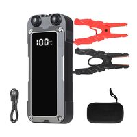 Jump Starter auto portabil, 4000 A, Lanterna, USB, Baterie Litiu 24 Ah, Protectie polaritate inversa, supracurent, supratensiune