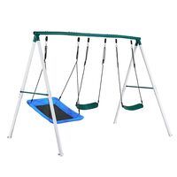 Leagan pentru copii, capacitate 318 kg, Inaltime reglabila, 3.12 x 2 x 2.2 m, Otel