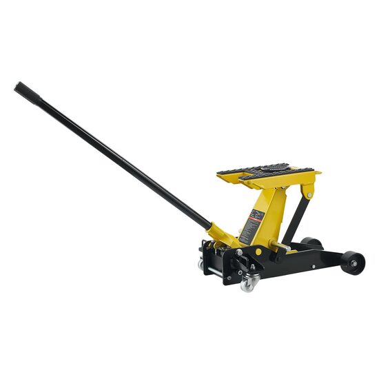 Cric hidraulic de podea cu profil redus, pentru motociclete/ATV, Capacitate 2 Tone, 150-435 mm, 1 x piston