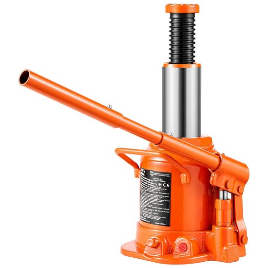 Cric hidraulic tip butelie, capacitate 20 T, ridicare 170-320 mm