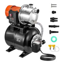 Hidrofor de adancime 19 l, Putere 735 W, Adancime 8 m, Inaltime ridicare 40 m, Debit 3785 l/h