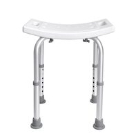 Scaun de dus cu manere incorporate pentru persoane cu dizabilitati, max 158 kg, Anti-derapant, aluminiu