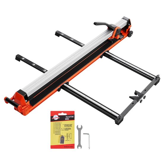 Masina profesionala de taiat gresie, Laser, Lungime taiere 1200 mm, picioare sustinere cu roti pivotante, ghidaj aliniere, grosime 5-15 mm, cap glisant