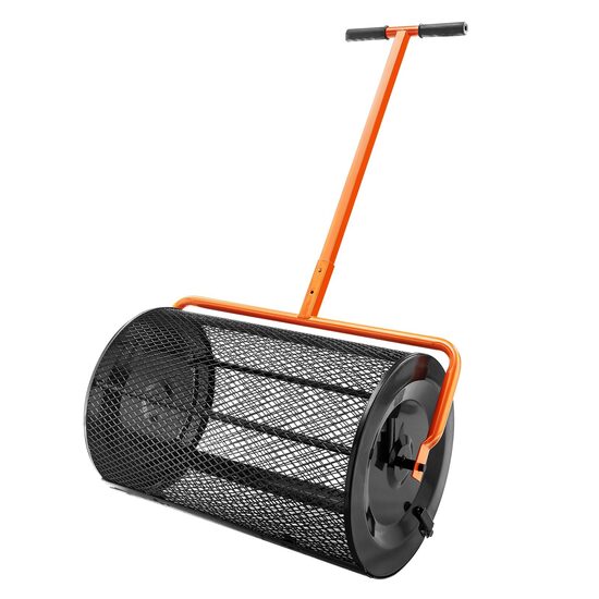 Distribuitor compost, Latime 61 cm, reglabil inaltime, Otel, capacitate 70 l