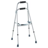 Cadru de mers pliabil cu un singur brat, Inaltime reglabila pe 6 niveluri, max 160 kg