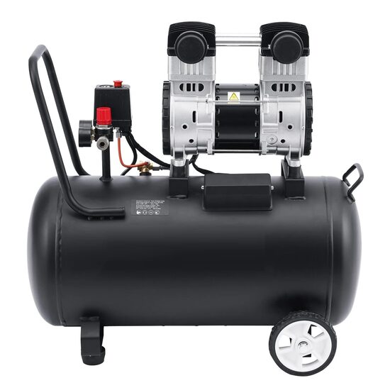 Compresor portabil fara ulei Ultra-silentios, 1250 W, 150 l/min, 8 Bar, Capacitate rezervor 60 l