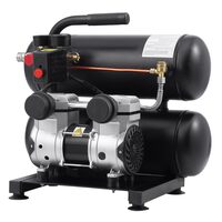 Compresor portabil fara ulei Ultra-silentios, 650 W, 56 l/min, 8 Bar, Capacitate rezervor 18 l